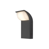Zahradní lampa LED nástěnná lampa HONG KONG 9W 4000K IP65 bílá a černá RABALUX