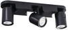 Nástěnné svítidlo Stropní svítidlo Nastavitelné LED GU10 Round Black Laurin Kanlux