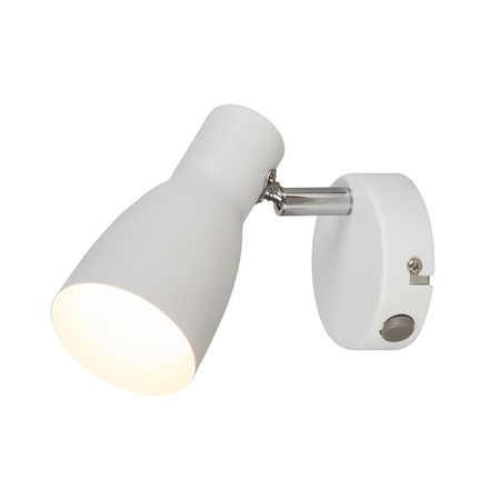 Nástěnné bodové svítidlo E27 White Minimalist Ebony 6025 Rabalux