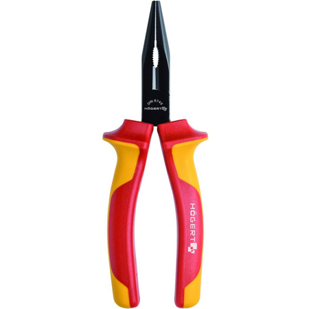 Prodloužené rovné kleště 160 mm 1000V VDE Hoegert Technik