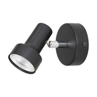 Nástěnné svítidlo LED GU10 Black Classic Konrad 5322 Rabalux