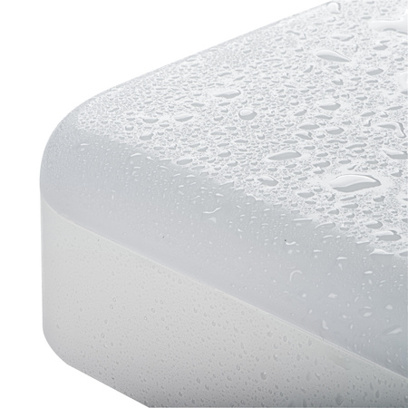 Plafond LED stropní světlo s pohybovým senzorem Coffer 10W 1200lm 4000K Neutral IP65 Square White IPER KANLUX