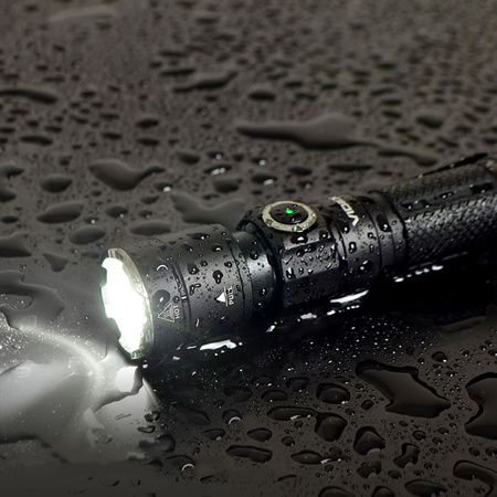 Nabíjecí ruční svítilna LED 10W 1200lm Zoom 6 režimů USB-C IP44 Videx