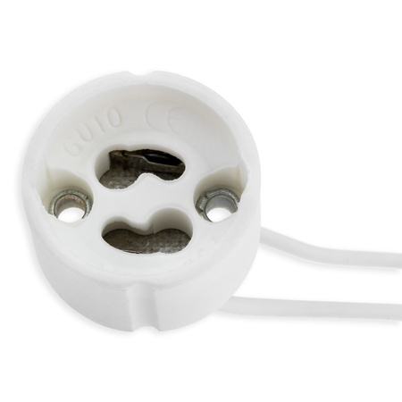 10x keramická patice pro žárovky LED GU10