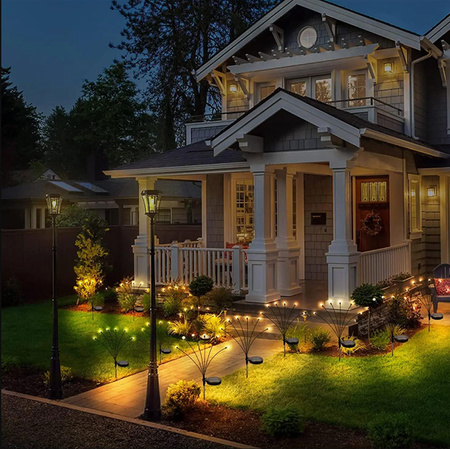 Solární lampa Pampeliška Kuličky, 3000K IP44 70cm TULIO LUMILED