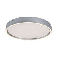 Plafond LED stropní světlo pro povrchovou montáž 37W 3000K stříbrná Moderní Dewson Rabalux