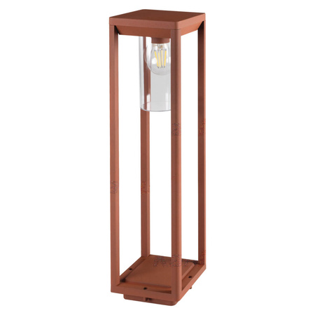Venkovní zahradní svítidlo VIMO E27 IP44 80cm Hnědá Tyč Kanlux