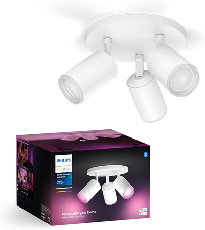 Philips HUE White and Color Ambiance Fugato Lamp 3x4,2W Bluetooth Zigbee