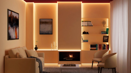 LED pásek 22W RGB 20m Smart SMART WiFi Bluetooth Aplikace WiZ