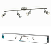 Stropní svítidlo LIMBALI 4x GU10 Nástěnné svítidlo Reflektor pohyblivý Satin PHILIPS