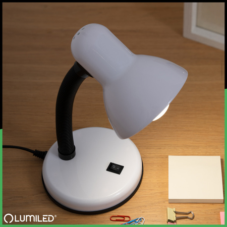 Stolní lampa Školní Noční E27, Nastavitelná LUMILED