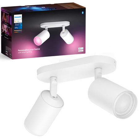 Philips HUE White and Color Ambiance Fugato Lamp 2x4,2W Bluetooth Zigbee 