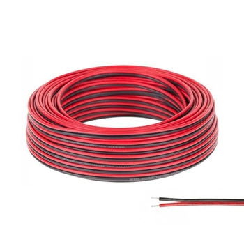 DC kabel KABEL k LED páskům 2-DRÁTOVÝ 2x0.45mm 1m