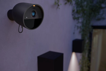 Venkovní kamera Bezpečná kabelová černá Noční vidění IP65 PHILIPS HUE WIFI Zigbee