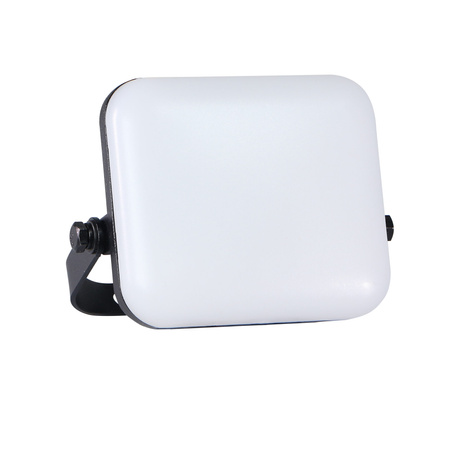 LED reflektor 10W 750lm 4000lm neutrální 120° černý IP65 mléčný Sanico Goldlux