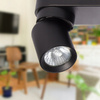 TIMO Stropní nástěnná lampa Nástěnná lampa Reflektor Pohyblivé halogenové svítidlo 2xGU10 Black LVT