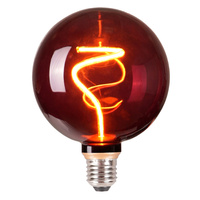 LED žárovka G125 E27 4W 60lm 1800K Warm 320° Dekorativní DECOVINTAGE Sanico Goldlux