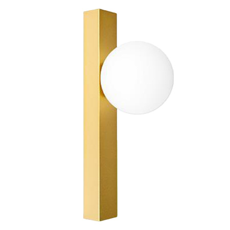 Nástěnná povrchová lampa na čtení G9 Gold Bali Masterled