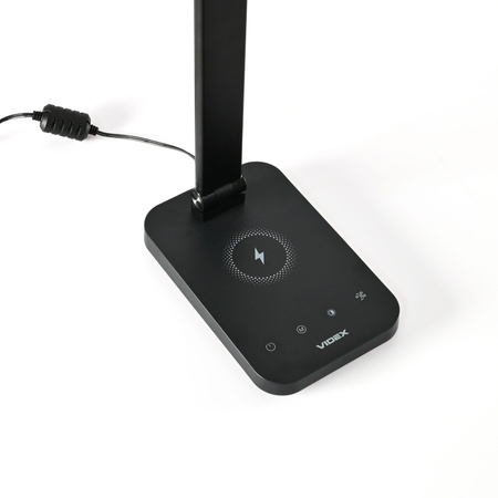 Stolní lampa LED 18W 700lm 6500K studená černá stmívatelná Videx