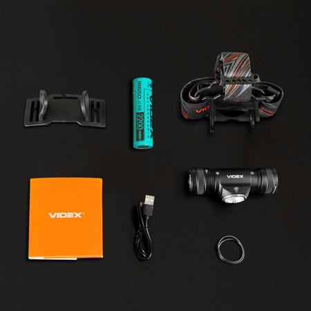 Čelovka VIDEX 10W Li-ion 1x18650 2200mAh