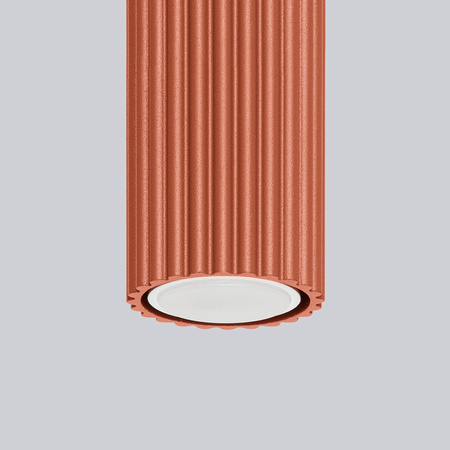 Bodové reflektorové stropní svítidlo Tuba GU10 Ochre Red Carbon Deep Space SL.1625 Sollux