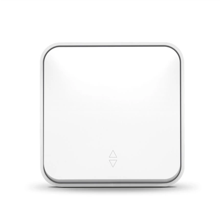 Vypínač světla 1gang 10A Povrchová montáž BINERA VIDEX, bílá