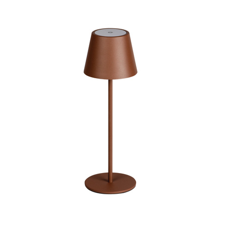 Stolní lampa LED INITA IP54 165lm hnědá KANLUX