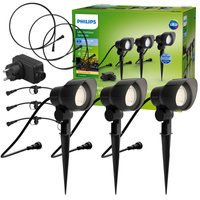 Základní sada SPOT Pack svítidel GardenLink 3x6W 12V 2700K IP44 Antracit PHILIPS