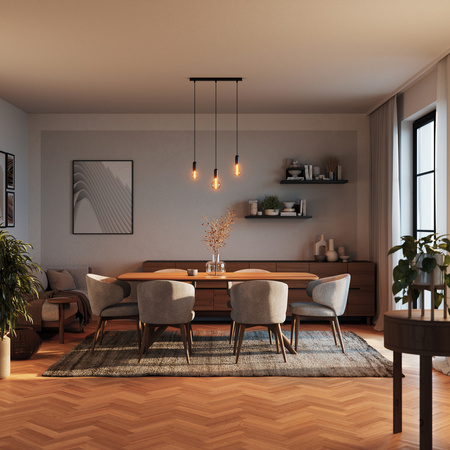 Dekorativní LED žárovka A60 E27 1,8W = 8W 80lm 2700K teplé 320° vlákno Vintage 1906 Osram