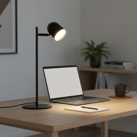 Stolní lampa 4.2W LED RAWI černá 3000K GOLDLUX (Polux)