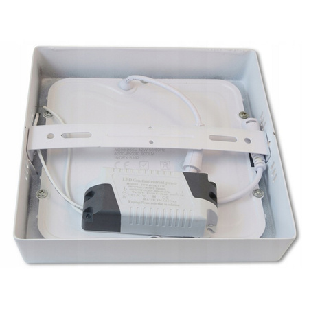 LED panelové stropní svítidlo 12W 960lm 4000K neutrální povrchová montáž čtvercová bílá Proma Masterled