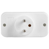 Rozdělovač elektrické sítě 2x Euro 2P + 1x 2P+0 Zloděj 3 zásuvky VAYOX