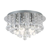 Dekorativní stropní svítidlo 5x E14 Chrome Modern Corinna Rabalux