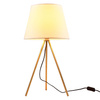 Dekorativní stolní lampa E27 bílá zlatá ELENA Sanico Goldlux