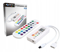 Ovladač pro RGB WiFi SMART TUYA LED pásky 6A 5-24V 72W 144W + LVT REMOTE