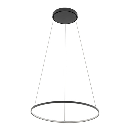 LED závěsné stropní svítidlo 21W 700lm 4000K neutrální černá moderní CIRCOLO LED M 10862 Nowodvorski