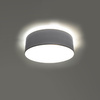 LED stropní svítidlo ARENA E27 kruhové 25cm šedé SOLLUX