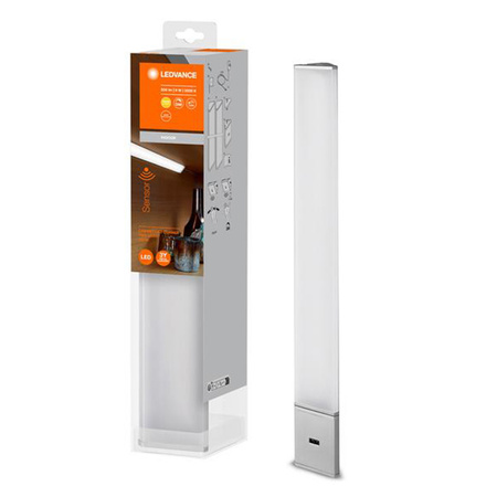LED lampa pod skříňový nábytek 9W 640lm 3000K Teplá bílá s pohybovým senzorem stmívatelná 35cm skříňka LED rohová LEDVANCE