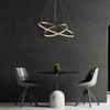 Závěsná LED lampa 35W 4600lm 4000K neutrální 120° zlatá LEA Sanico Goldlux