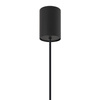 LUKSOR S 8851 Nowodvorski Černé drátěné závěsné ocelové stropní svítidlo E27 ?37 cm Minimalist
