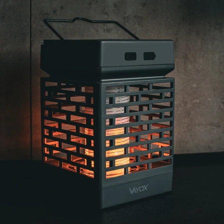 Elektrická UV solární insekticidní past Lucerna 2v1 5W na mouchy komáry hmyz VAYOX