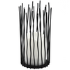 LED zahradní lampa na baterie LED LARTERN NYBORG 22cm IP44 2xAA černý kov GOLDLUX (Polux)