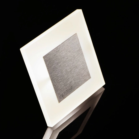 Schodišťové světlo LED 0,8W 14lm 4000K Neutral Square Silver Apus Kanlux