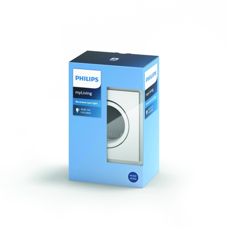 Zásuvné halogenové svítidlo ENNEPER GU10 Square Movable PHILIPS