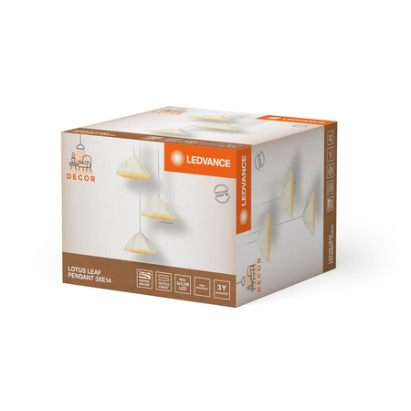 Dekorativní stropní závěsné svítidlo E14 White Decor Ledvance