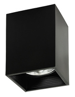 Přisazené čtvercové stropní svítidlo JUPITER K11 DOWNLIGHT E27 Black