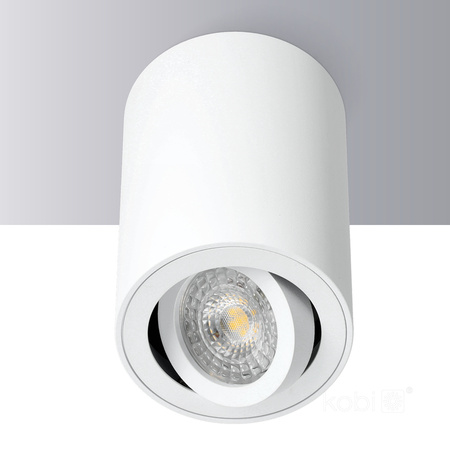 Halogenové bodové svítidlo pro povrchovou montáž GU10 Round White OH36 Kobi