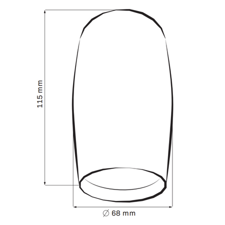 Bodové svítidlo GU10 Black BELLA Sanico Goldlux pro povrchovou montáž