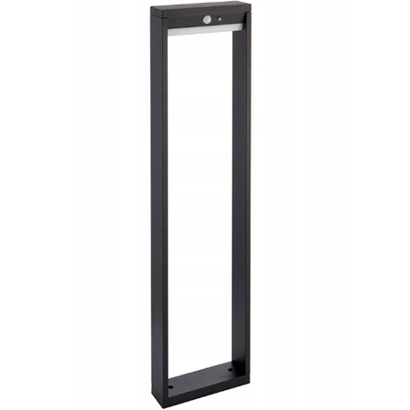 LED solární zahradní lampa Stojící dekorativní tyč Senzor pohybu a soumraku IP54 4000K