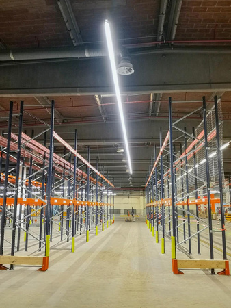 53W 6600lm 3000K teplá stmívatelná stříbrná Trusys Ledvance Linear Strip Light Fixture